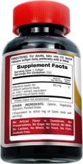 Garlic Pills 6000 mg Equivalent 200 softgels Organic Garlic 200 Capsules Garli