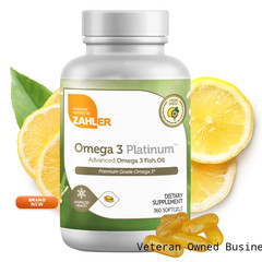 Zahler Omega 3 Fish Oil – Omega 3 Supplements Fatty Acids 600 Mg Epa And 400 Mg