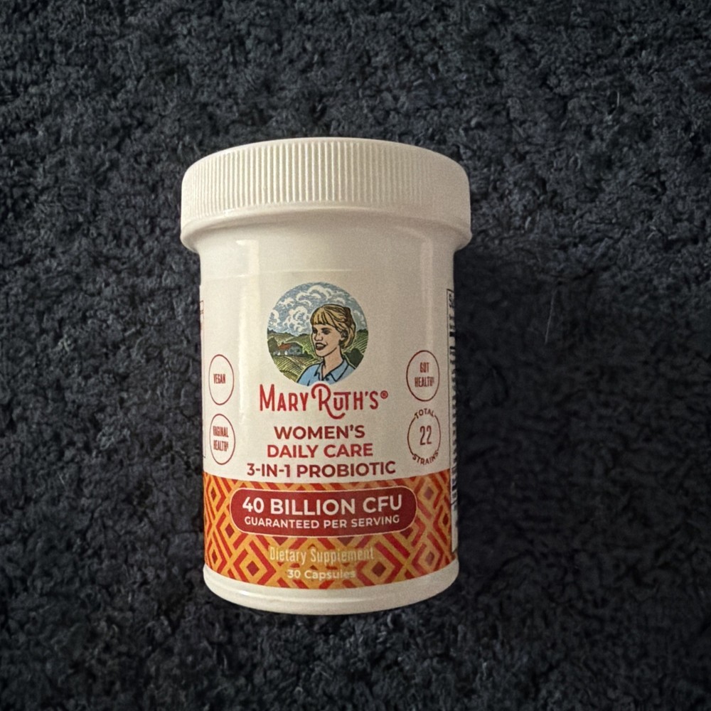 Mary Ruth’s Women’s Daily Care 3-in-1 Probiotic. 30 Capsules, Exp 02/27