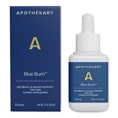 Apothékary Blue Burn Herbal Tincture Metabolic Weight Energy Support 30mL