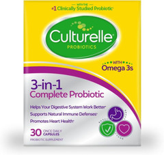 3-In-1 Complete Probiotic Daily Formula, Once per Day Probiotic Supplement, H…