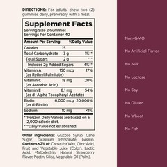 Nature’s Bounty Optimal Solutions Advanced Hair, Skin, 80 Count (Pack of 1)