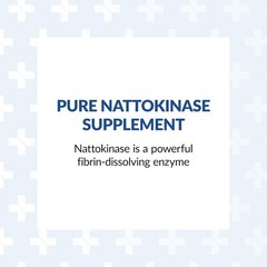 Nattovena Pure Nattokinase Supplement – Double Strength 4,000 FUs Capsules