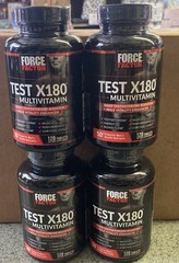 4X Test X180 Multivitamin + Testosterone Booster, 480 Tablets exp 4/2028 NEW!