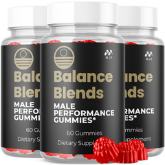 (3 Pack) Balance Blend Gummys Advanced Male Support BalanceBlend 180 Gummies