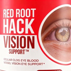 Red Root Vision Suitable for Supplement Our Best Eye Pills Hack Ocular Clog & Vi
