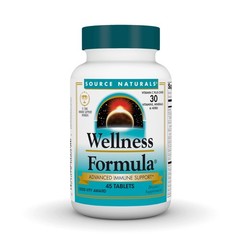 Source Naturals Wellness Formula Bio-Aligned Vitamins & 45 Count (Pack of 1)