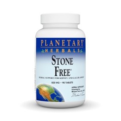 Planetary Herbals Stone Free Tablets, 90 Count 90 (Pack of 1)