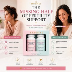 Fertility Support System Two Bottles. One Goal. Your Future 2 Phases