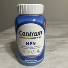 Centrum Vitamin Tablet – 200 Count Expires 10/2025