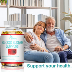 (2 Bottles) Blood Sugar Support Natural Cardiovascular Health Dietary Supplement