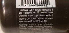 Kaged Muscle – CAFFEINE – 30 Vegetable Capsules – Expire 3/2025