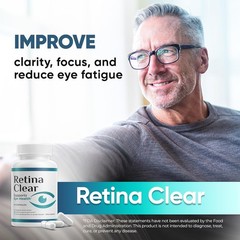 (3 Pack) Retina Clear Capsules, RetinaClear Eye Health Aid (180 Capsules)
