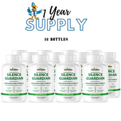 Silence Guardian- Hearing Support- 12 Bottles- 720 Capsules