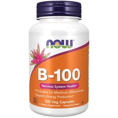 Vegan Vitamin B Complex 100 Caps Energy Production Nervous System Health