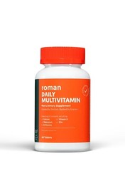 Roman Daily Men’s Health Multivitamin Dietary Supplement Size 60 Exp 01/27
