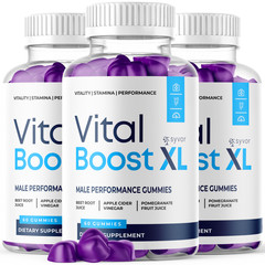 (3 Pack) Vital Boost XL Male Gummys Advanced Formula VitalBoost XL 180 Gummies
