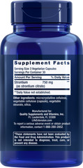 Life Extension STRONTIUM 750 MG 90 VEGETARIAN CAPSULES