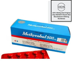 100’s Methycobal Original (Exp 09/2027) Vitamin B12 Mecobalamin 500mcg Numbnes