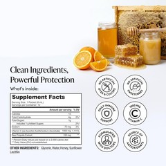 Propolis Liposomal Vitamin C by , 1000mg Vitamin C, Propolis & Organic Honey,…