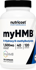 Myhmb Capsules 1,500MG Calcium HMB per Serving, 120 Capsules, 40 Servings – P…