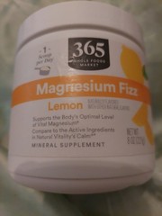 365 by Whole Foods Market, Magnesium Lemon Fizz, 8 OZ – Wellness Health OTC