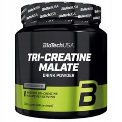 BIOTECH TRI CREATINE MALATE 300g, Natural flavor