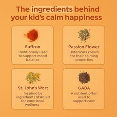 Saphire Happy Chews Gummies Natural Saffron Extract for Mood & Focus 60 Gummies