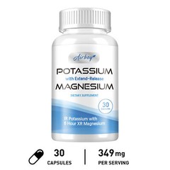 Potassium+Magnesium 349mg – Blood Pressure Health ,Muscle & Bone Health, Calm