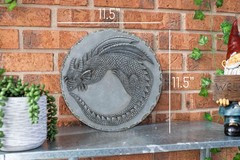 NAT & Jules Animal Character Dimensional Indoor Outdoor 12 inch Round Cast Re…