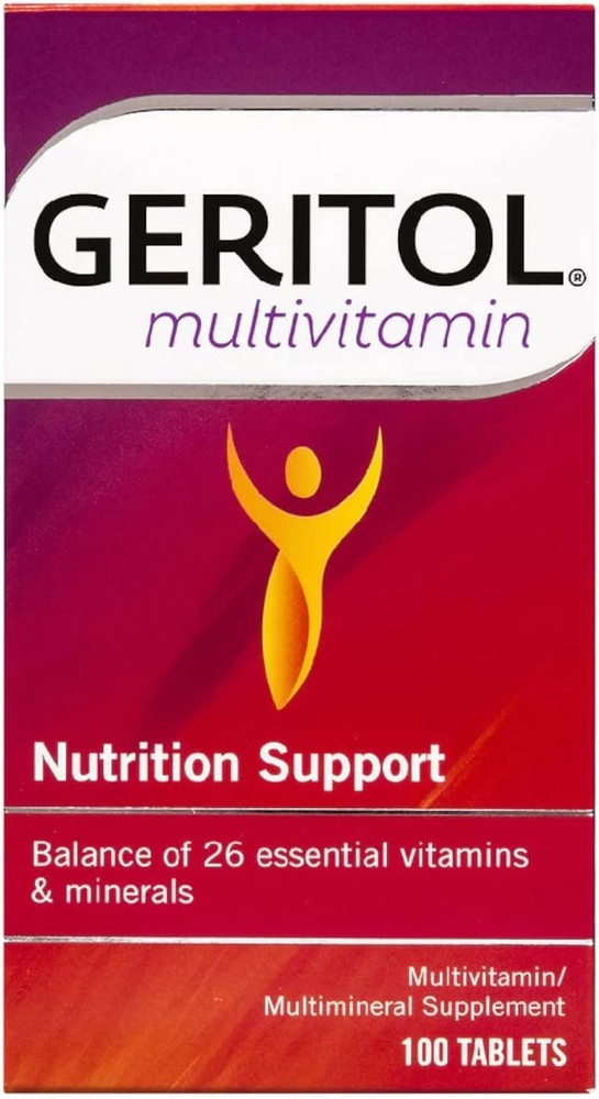 Geritol Complete Tablets 100 (Pack of 5) 1 Count 500)