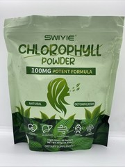 SWIYIE Chlorophyll Powder 100mg Formula 30 Stick Packs 300g Exp 08/2027 New