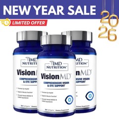 3 pack MD Nutrition Vision MD Eye Vitamin CARMIS – Eye Supplement 30 Softgels.