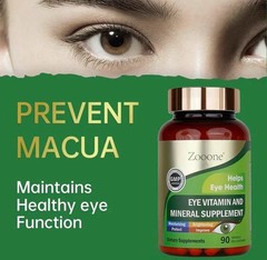 Zooone Lutein Zeaxanthin Eye Vitamin Mineral Supplement 90 Servings