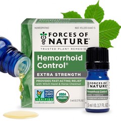 Hemorrhoid Control Extra Strength, Organic Homeopathic Medicine with Witch Ha…