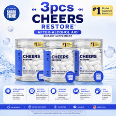 Cheers Restore Supplement DHM & L-Cysteine | Feel Better After Drinking Supports