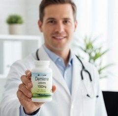 Damiana Leaf Capsules (1000 mg Equivalent) Serving | Best Quality Supplement;
