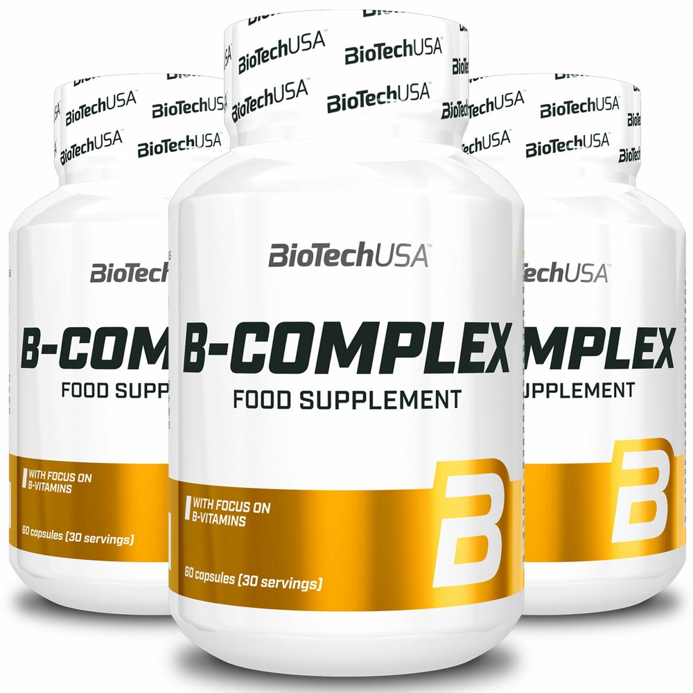 BIOTECH USA VITAMIN B-COMPLEX – Vitamins Supplement – Well-Being – Antioxidants