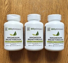 3 pack-Bioptimizers Magnesium Breakthrough all 7 essential forms, 60 capsules
