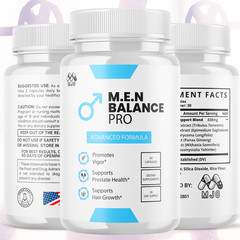 (2 Pack) M.E.N Balance Pro Advanced Male Health Support Supplement 120 Capsules
