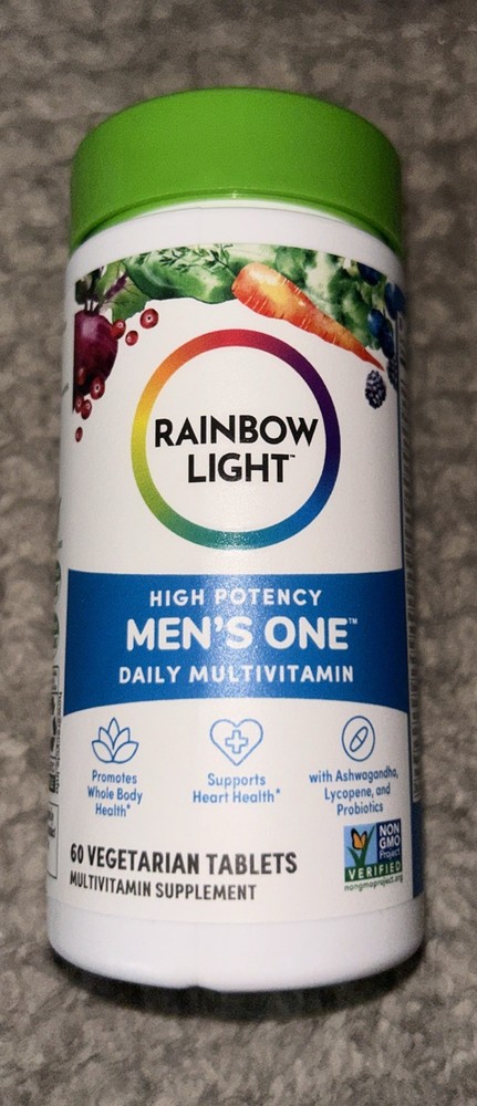 Rainbow Light Men’s One Multivitamin Tablets – 60ct Bb 10/2026