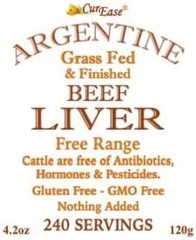 Argentine Grass-Fed Beef Liver Powder – Undefatted Superfood (4.2 oz, 240 Ser…