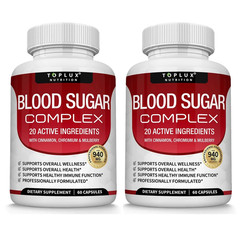 Blood Sugar Complex Supplement – Supports Healthy Blood Sugar Levels Already wit