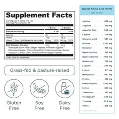 3/28 Ancient Nutrition Hydrolyzed Collagen Peptides Powder, Unflavored Multi Col