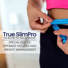 True SlimPro -Belly Fat Burner Reduce Bloating Weight Loss Supplement for Unisex