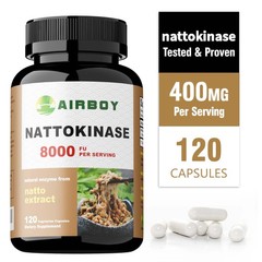 Nattokinase 120pcs – Heart & Cardiovascular Health, Circulatory Support