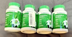 Lot Bundle 4 Pack Floraviva Rhodiola Rosea 60 Capsule Bottles 240 Total 2/2029