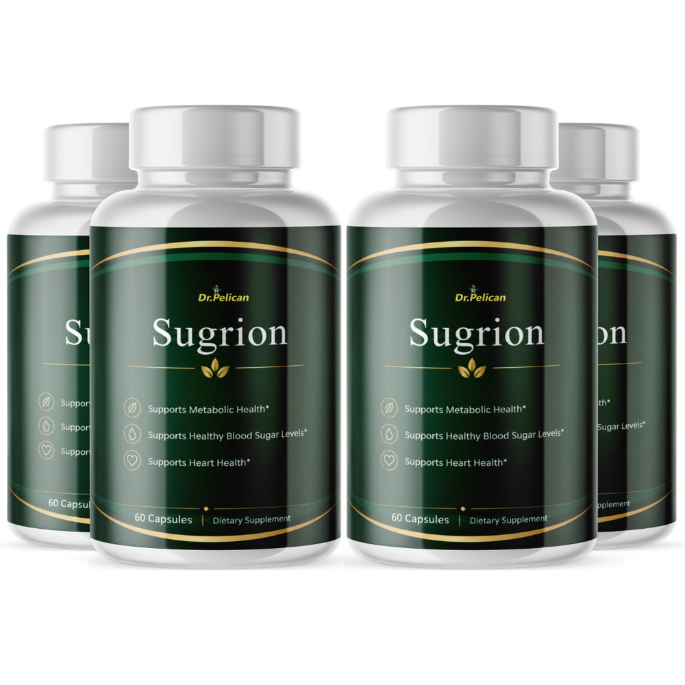 Sugrion-Blood Support- 4 Bottles- 240 Capsules