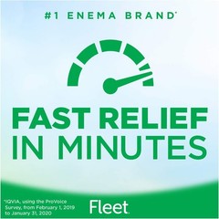 Fleet Saline Laxative Enema, (Packaging May Vary), 7.8 Fl.Oz