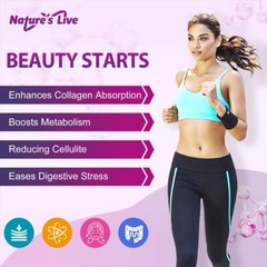 Premium Collagen Peptides Capsule Biotin Hydrolyzed Anti-Aging Type I,II,III,V,X